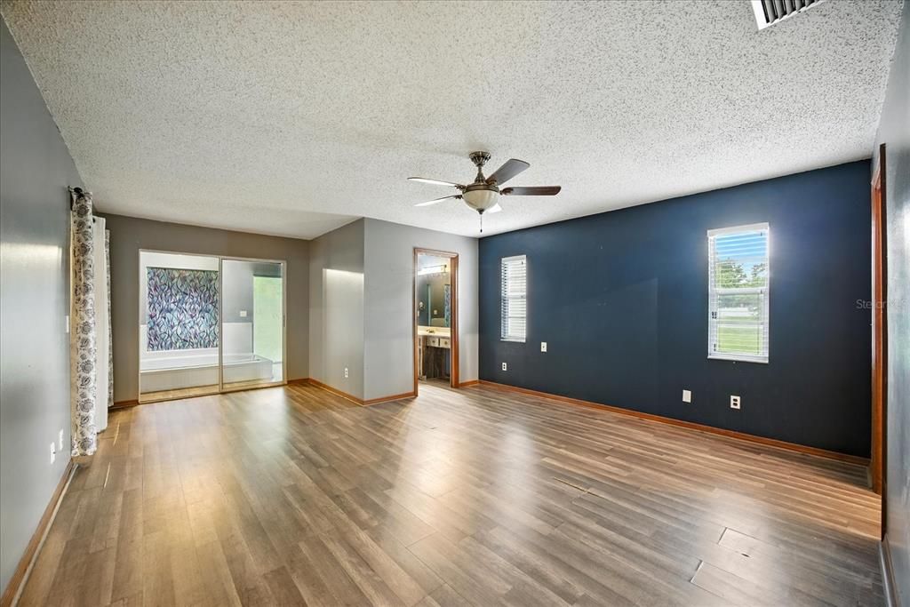 Empty room, Interior, Wood Texture Flooring