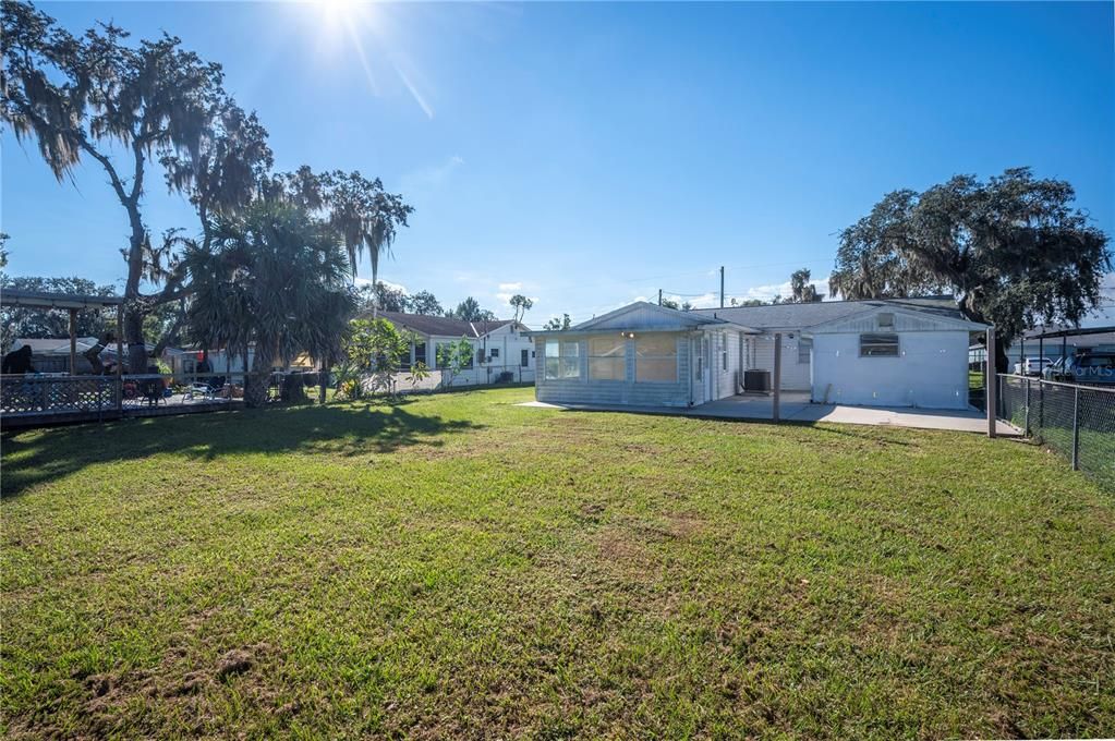 Backyard, Exterior