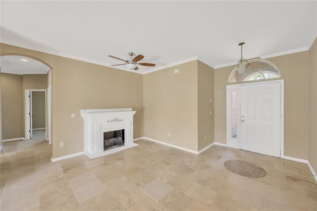 Fireplace, Interior, Pendant Lights, Recessed Lighting