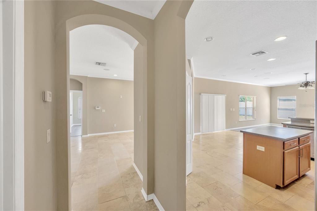Interior, Kitchen, Recessed Lighting