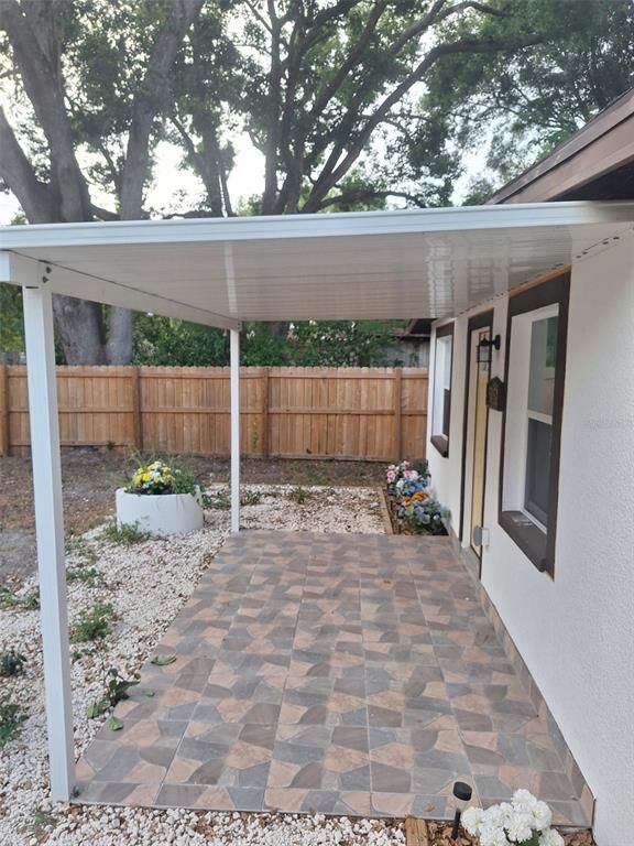 Backyard, Exterior