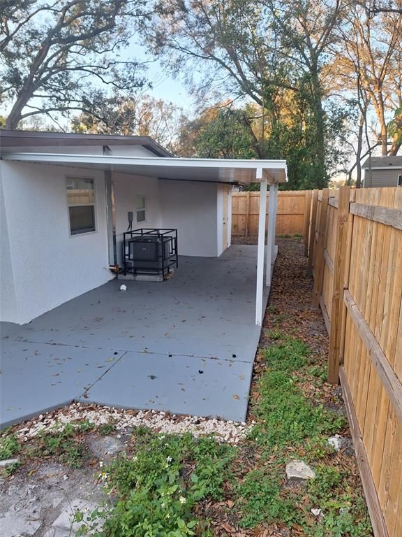 Backyard, Exterior