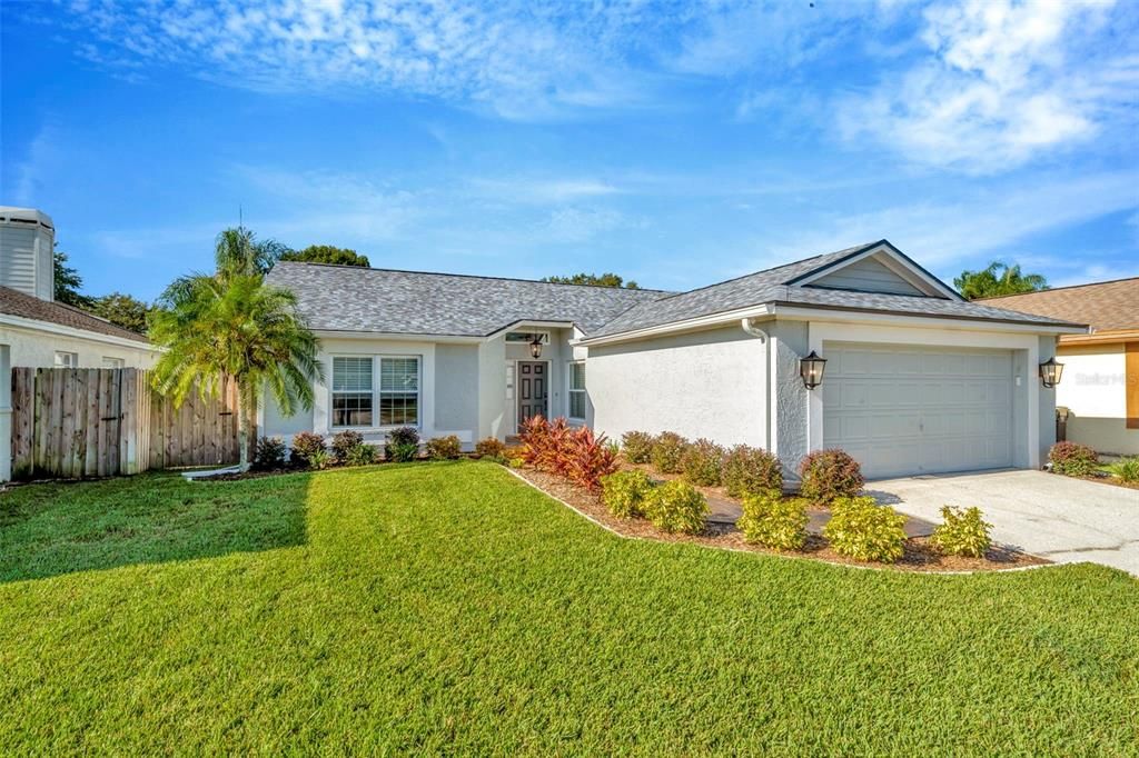 Attached, Backyard, Exterior, Facade, Ranch