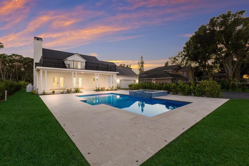 Backyard, Exterior, Pool, Solar Panels