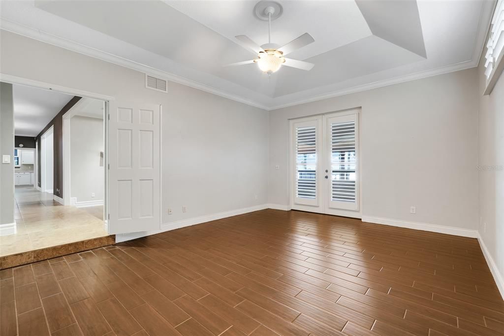 Empty room, Interior, Wood Texture Flooring