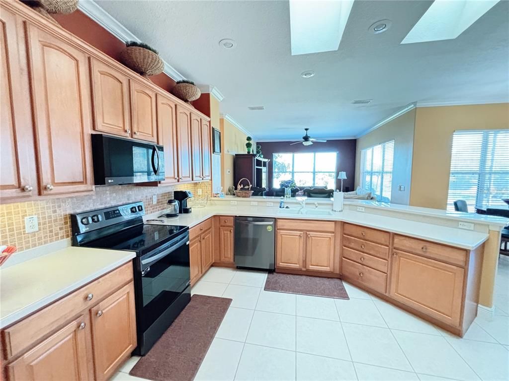 Interior, Kitchen, Recessed Lighting