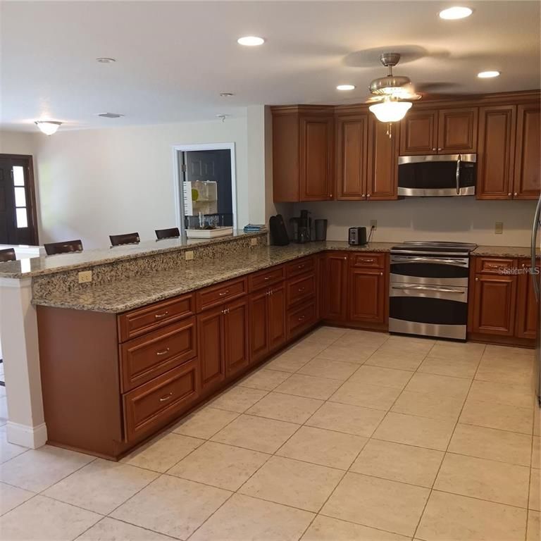 Interior, Kitchen, Recessed Lighting, Stainless Steel Appliances