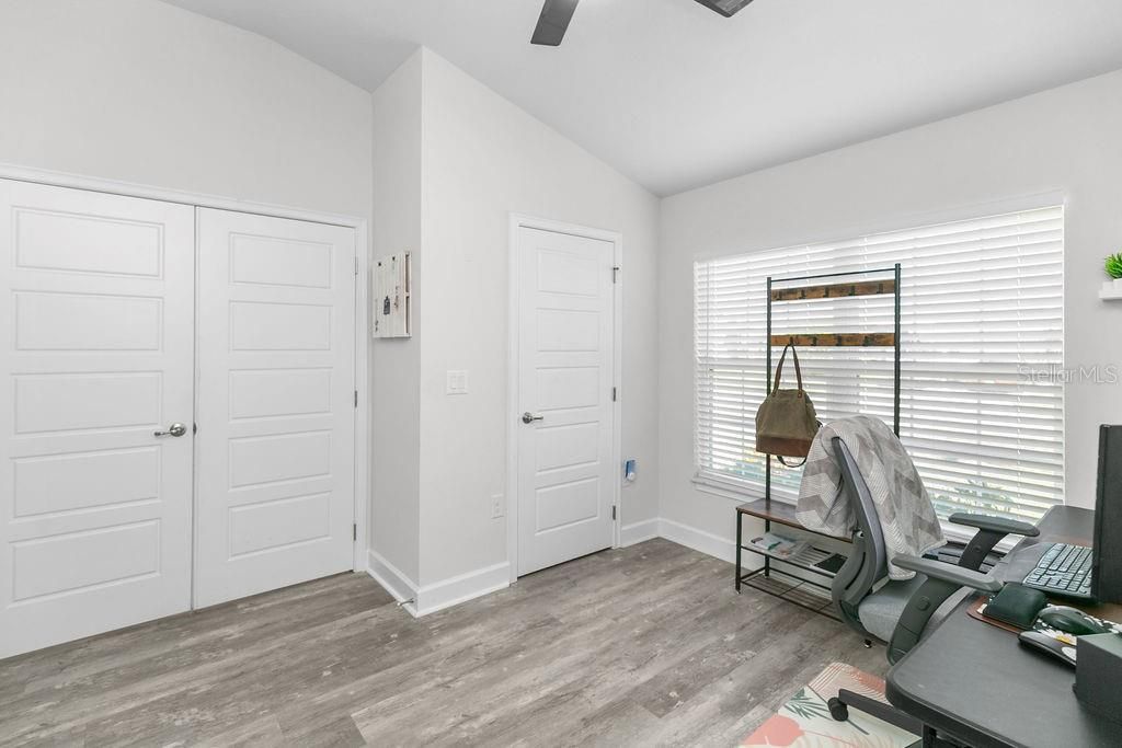 Home Office, Interior, Wood Texture Flooring