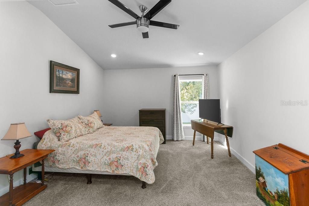 Bedroom, Home Office, Interior, Recessed Lighting