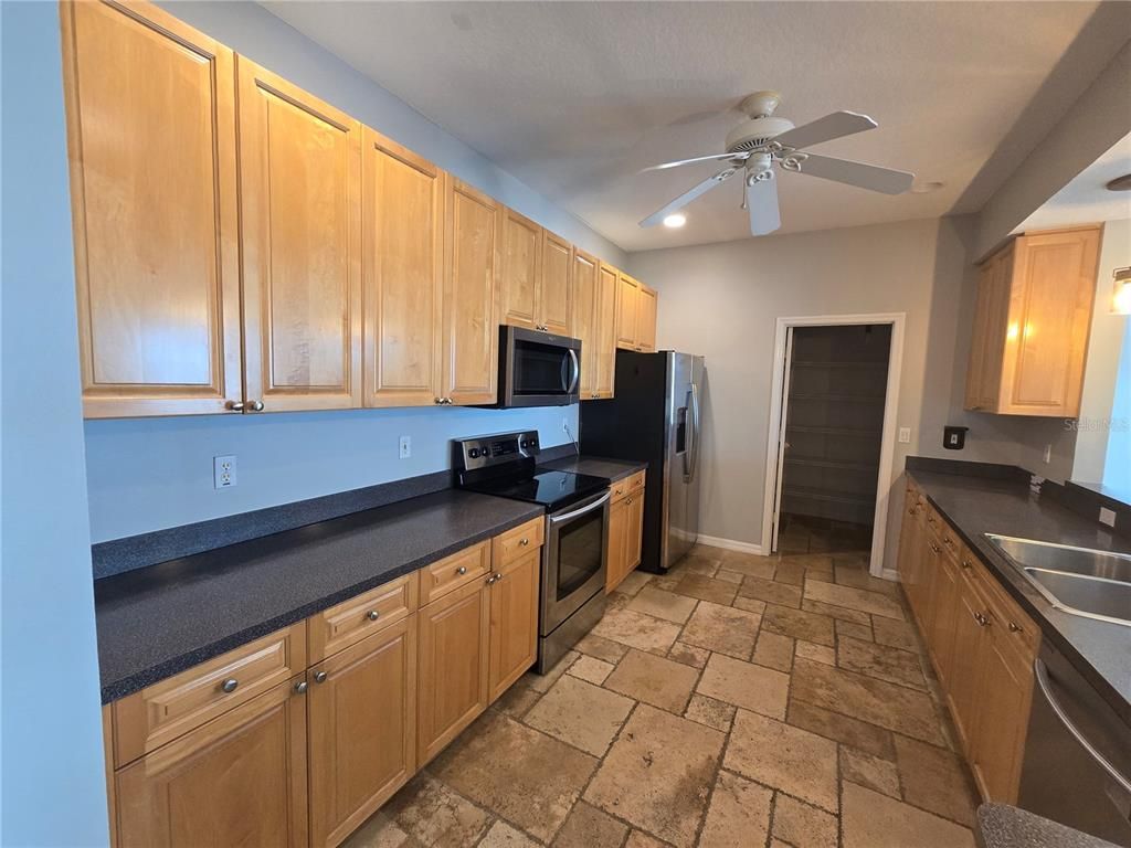 Interior, Kitchen, Recessed Lighting