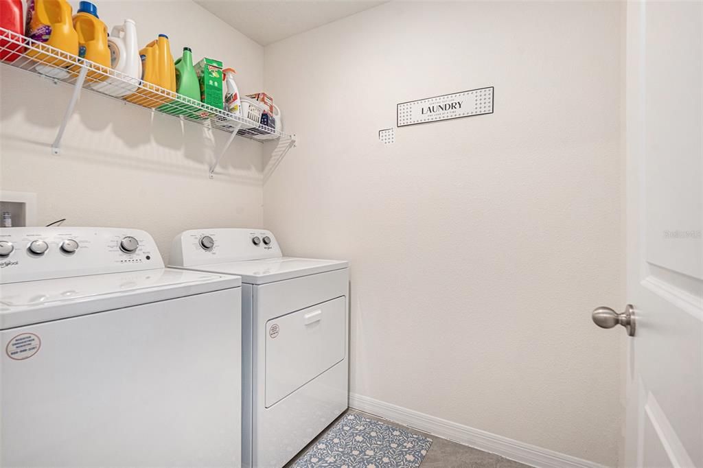 Interior, Washer