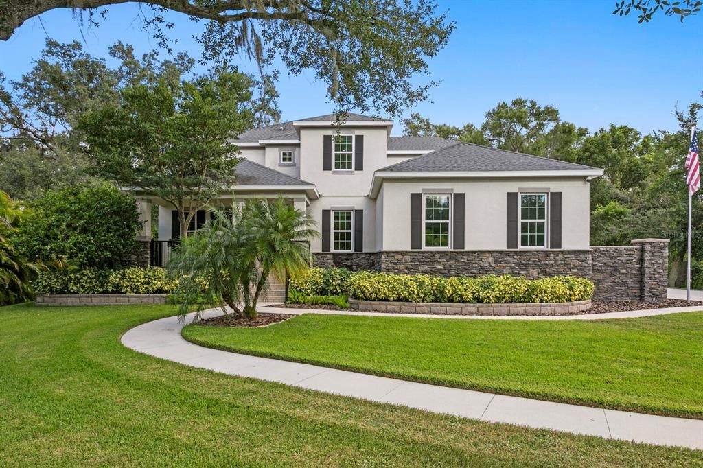 Backyard, Exterior, Facade, French Provincial