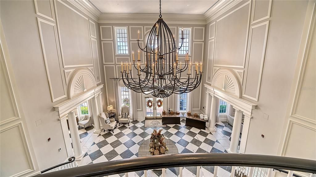 Chandelier, Interior, Living room