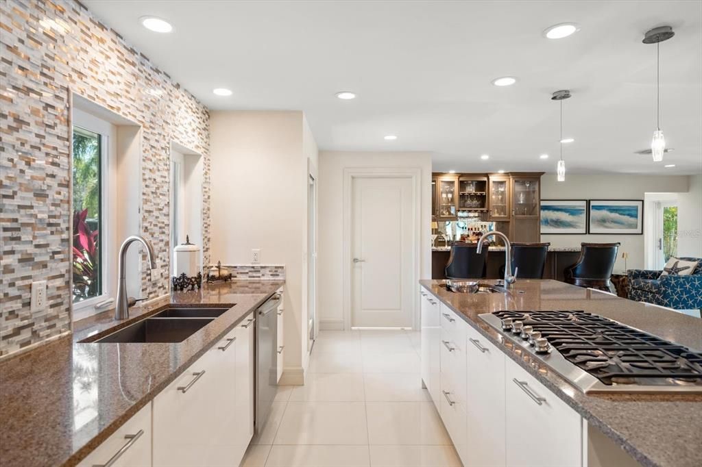 Interior, Kitchen, Pendant Lights, Recessed Lighting