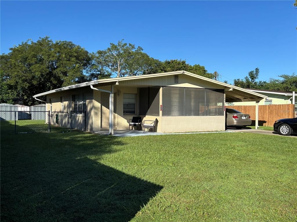Backyard, Exterior