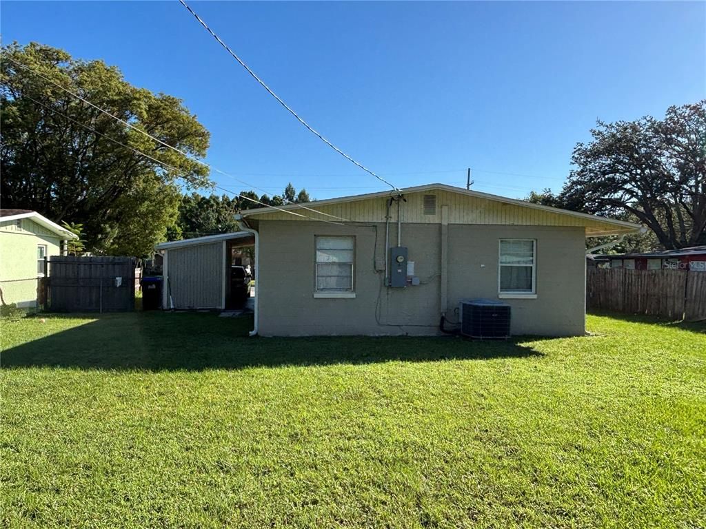 Backyard, Exterior