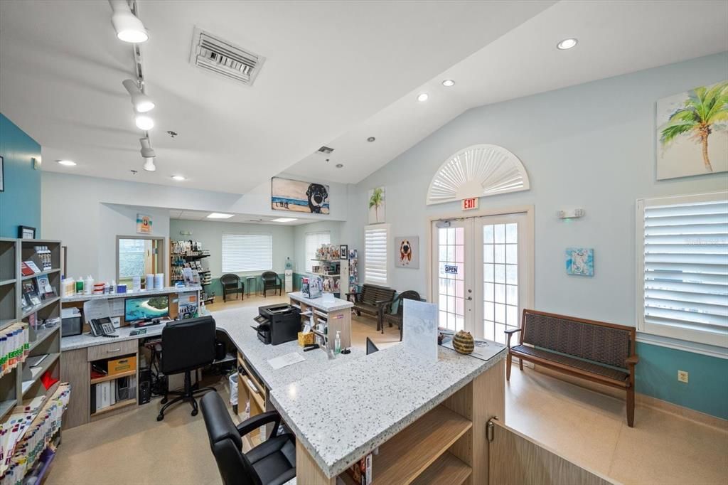 Home Office, Interior, Recessed Lighting