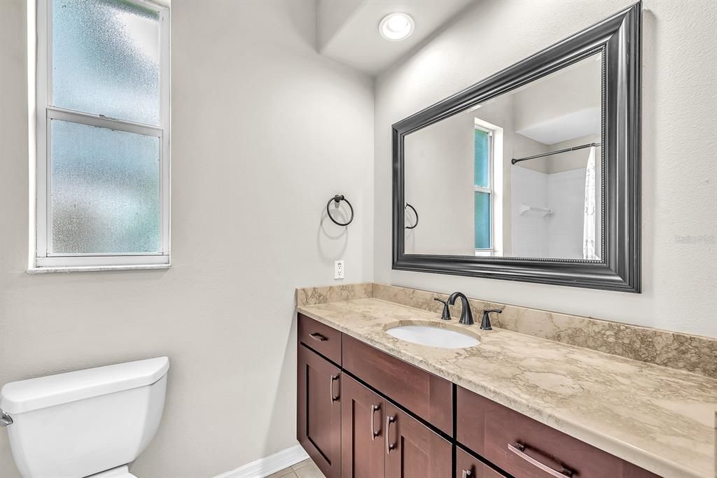 Bathroom, Interior, Recessed Lighting