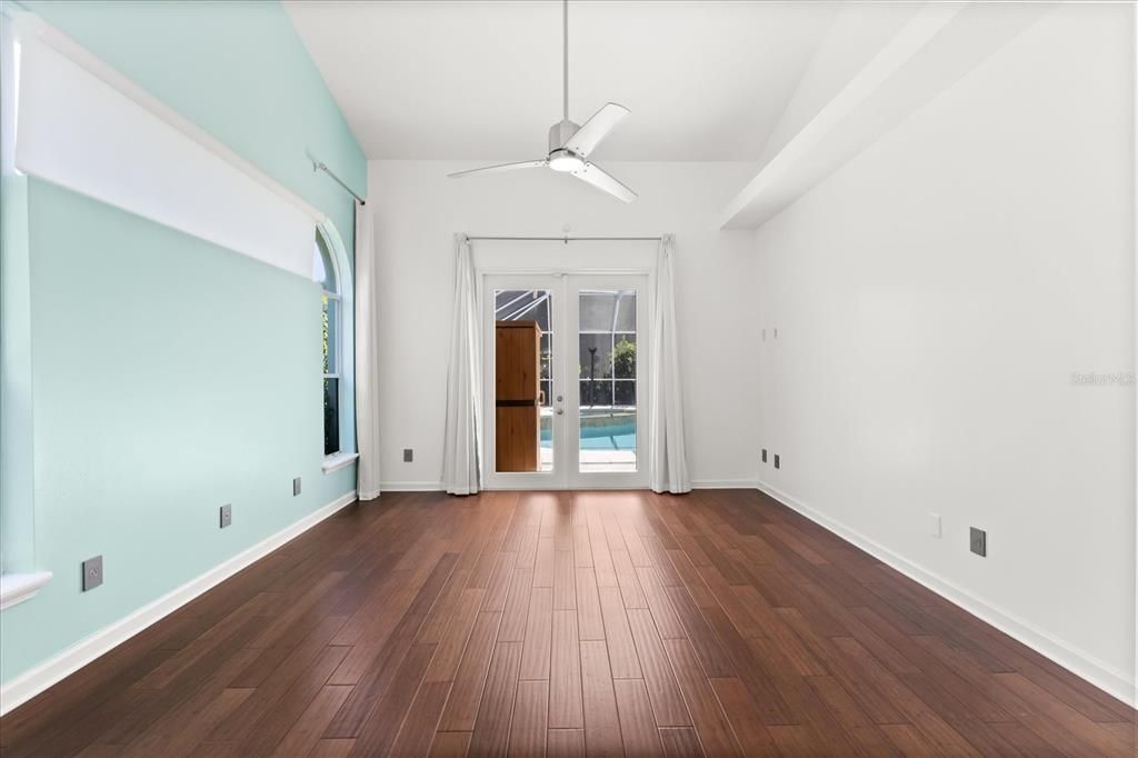 Empty room, Interior, Wood Texture Flooring