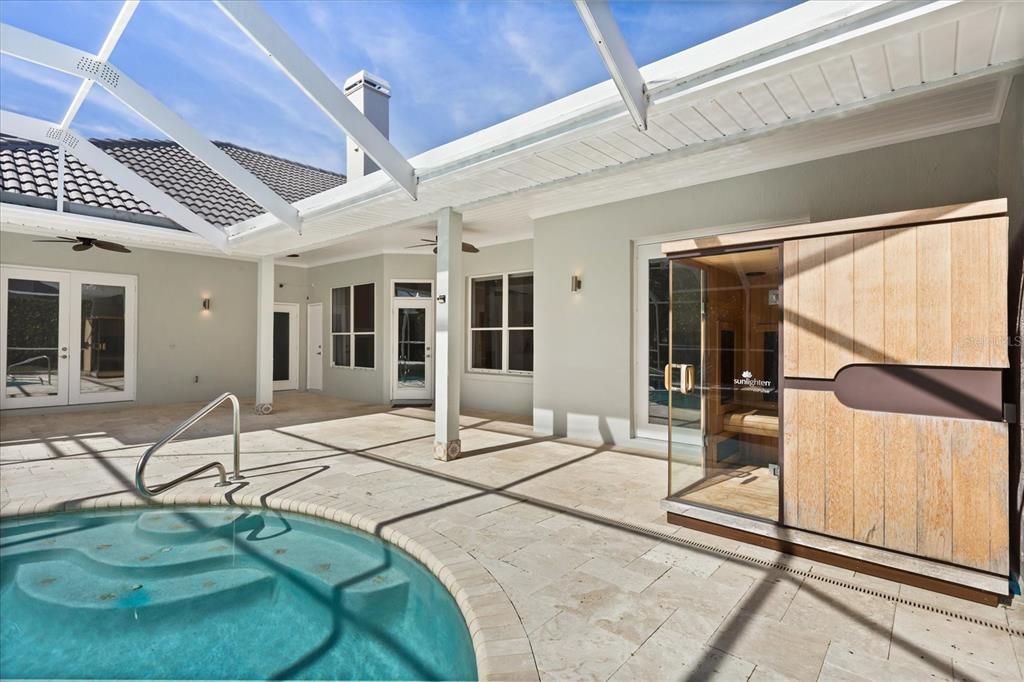 Glass Ceilings, Interior, Pool, Sun Room