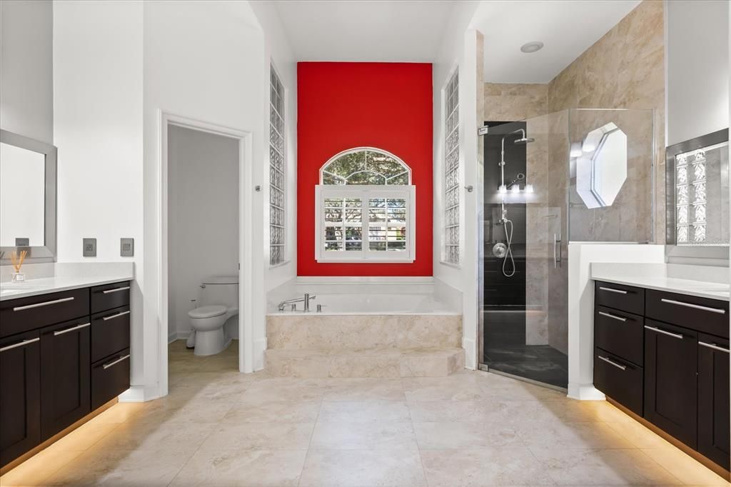 Bathroom, Glass Shower, Interior