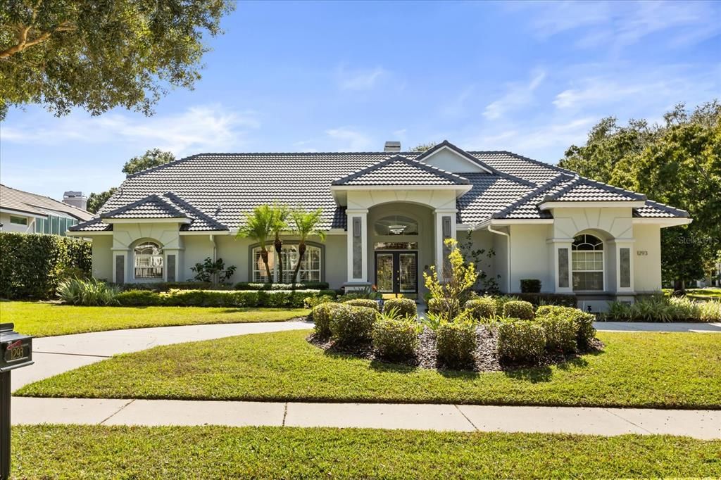 Backyard, Exterior, Facade, Mediterranean