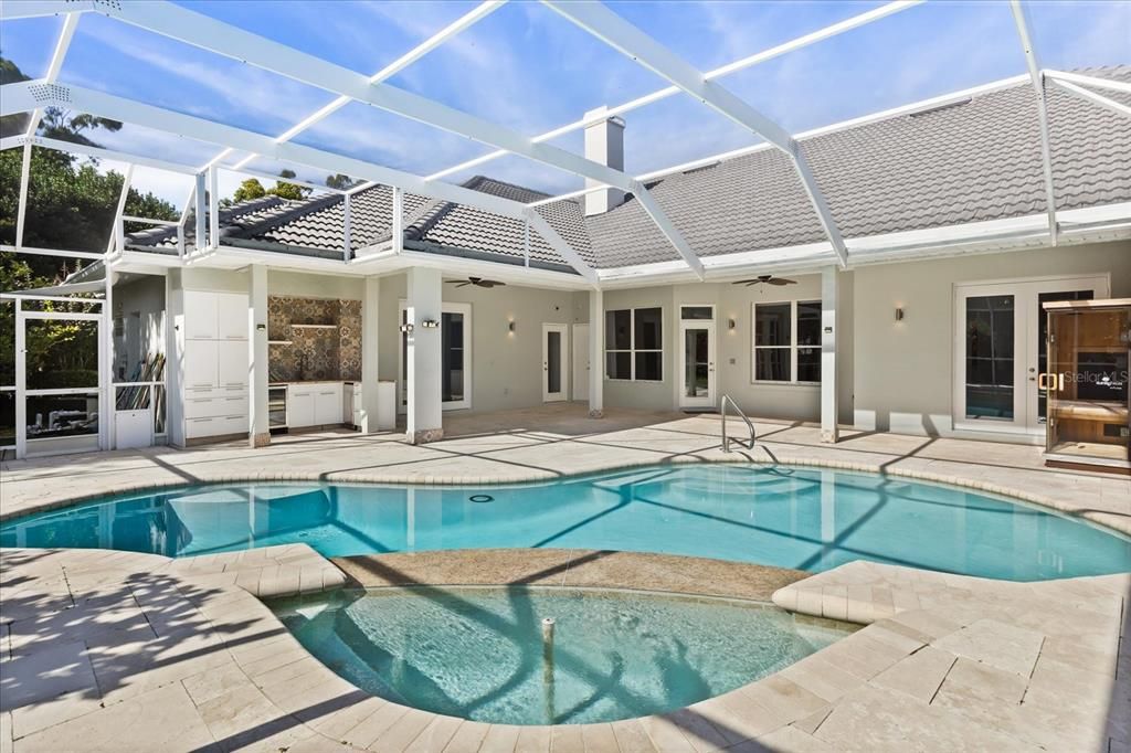 Glass Ceilings, Interior, Pool, Sun Room