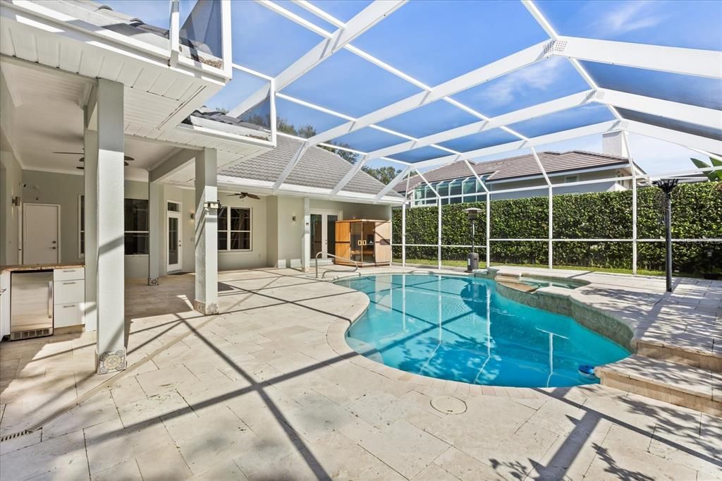 Glass Ceilings, Interior, Pool, Sun Room