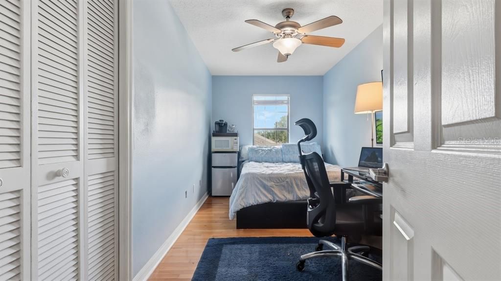 Bedroom, Home Office, Interior, Wood Texture Flooring