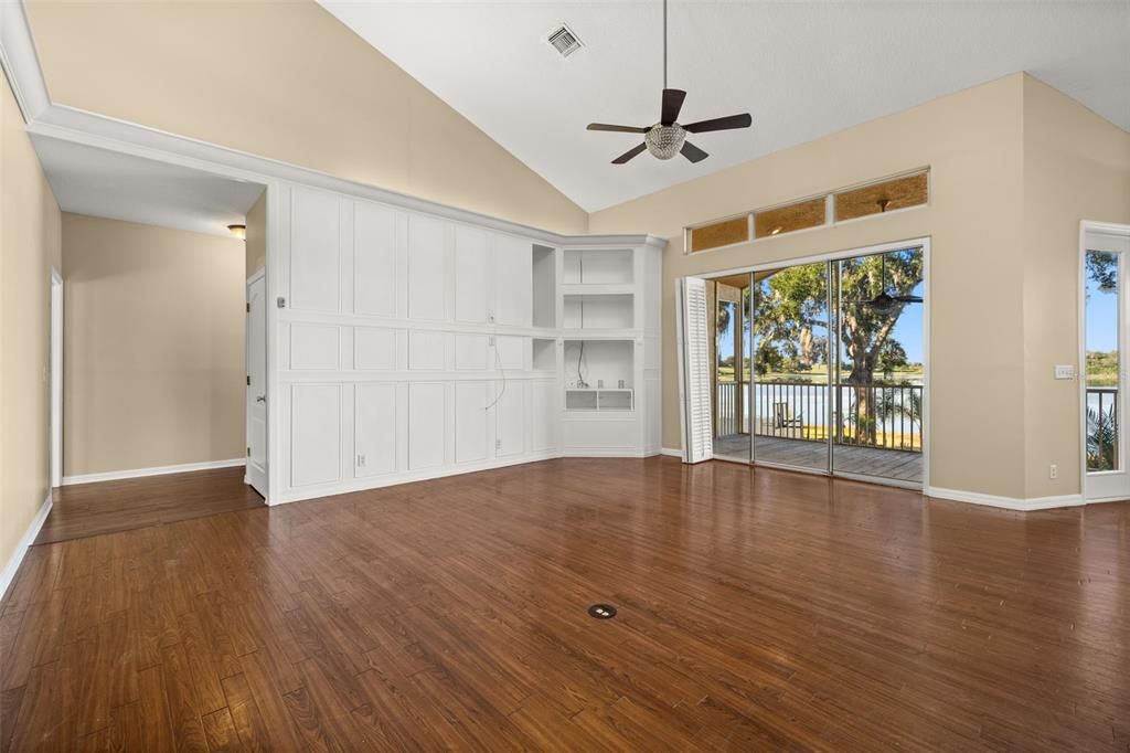 Empty room, Interior, Wood Texture Flooring