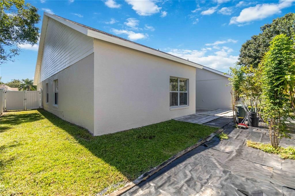 Backyard, Exterior
