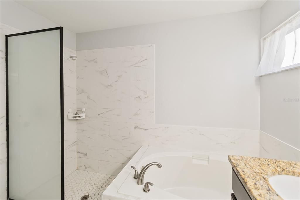 Bathroom, Interior, Marble Walls