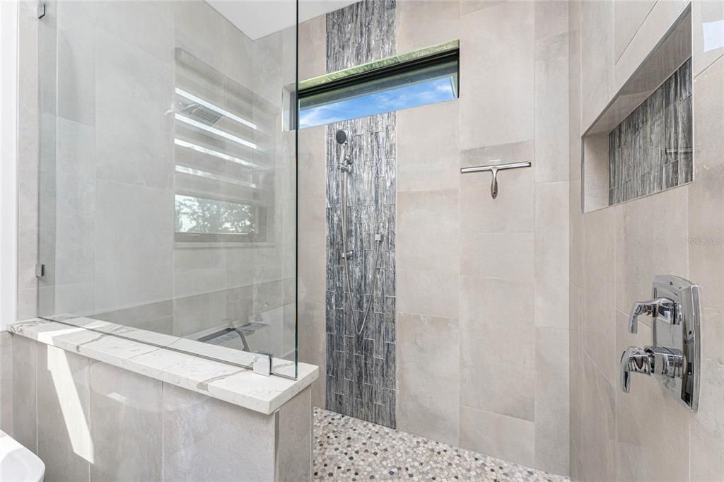 Bathroom, Glass Shower, Interior