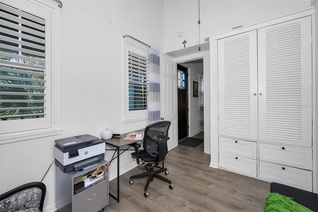Home Office, Interior, Wood Texture Flooring