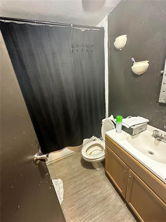 Bathroom, Interior, Wood Texture Flooring