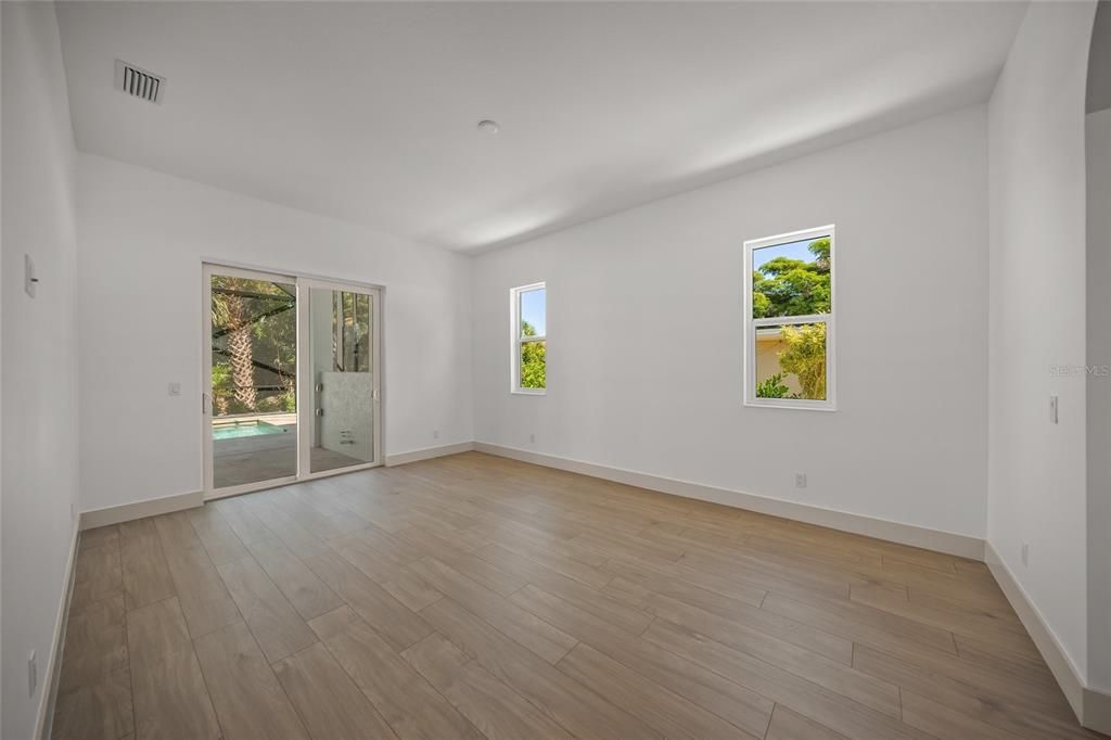 Empty room, Interior, Wood Texture Flooring