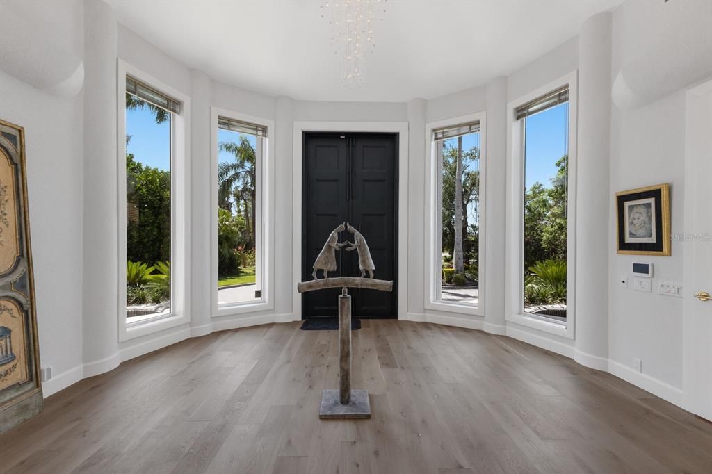 Empty room, Interior, Wood Texture Flooring