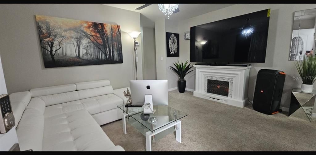 Fireplace, Interior, Living room