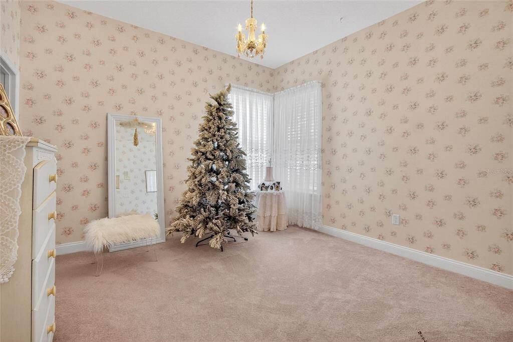 Chandelier, Empty room, Interior