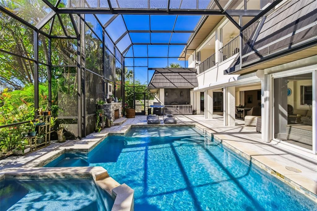 Glass Ceilings, Interior, Pool, Sun Room