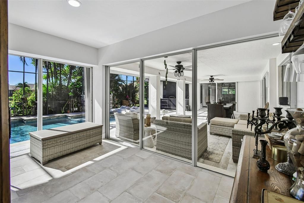 Interior, Recessed Lighting, Sun Room