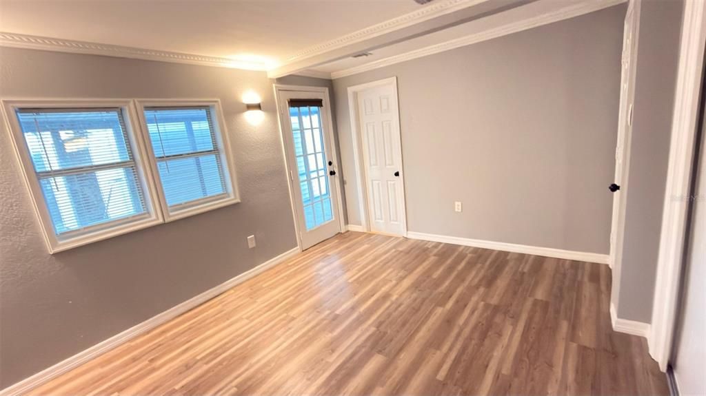 Empty room, Interior, Wood Texture Flooring