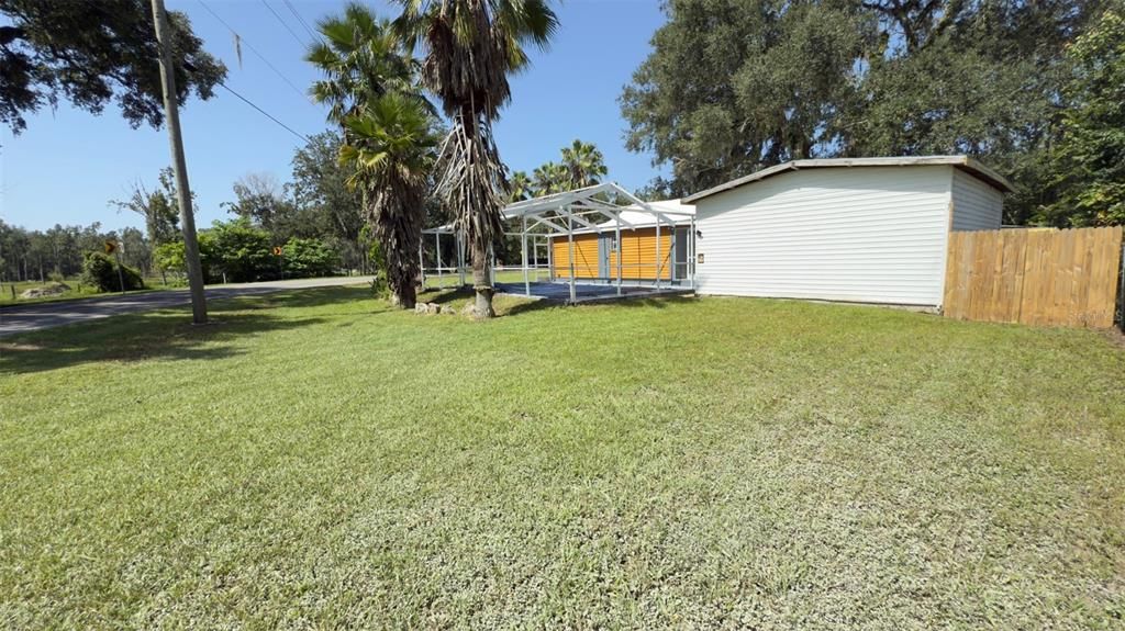 Backyard, Exterior