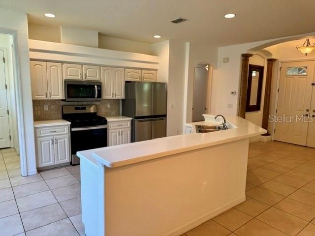 Interior, Kitchen, Recessed Lighting, Stainless Steel Appliances