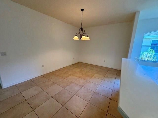 Chandelier, Empty room, Interior