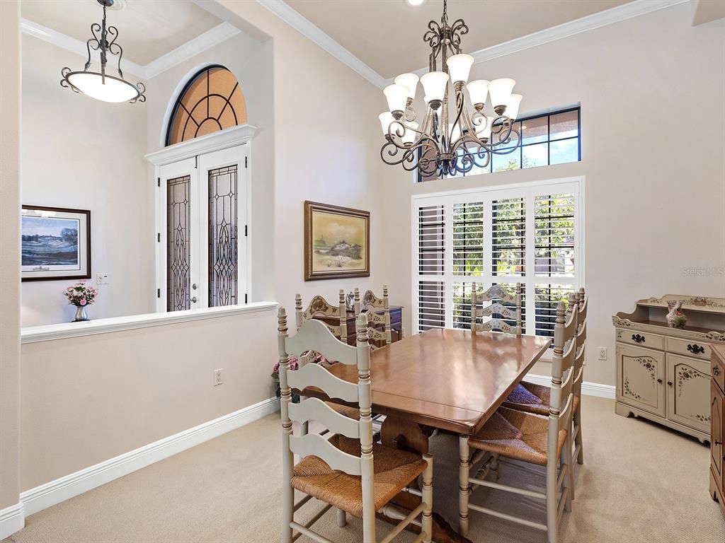 Chandelier, Dining room, Interior, Pendant Lights, Recessed Lighting