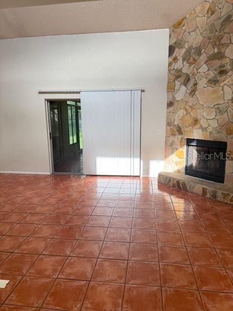 Empty room, Fireplace, Interior, Stone Walls