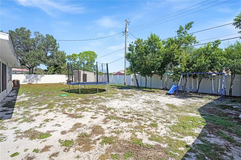 Backyard, Exterior, Playground