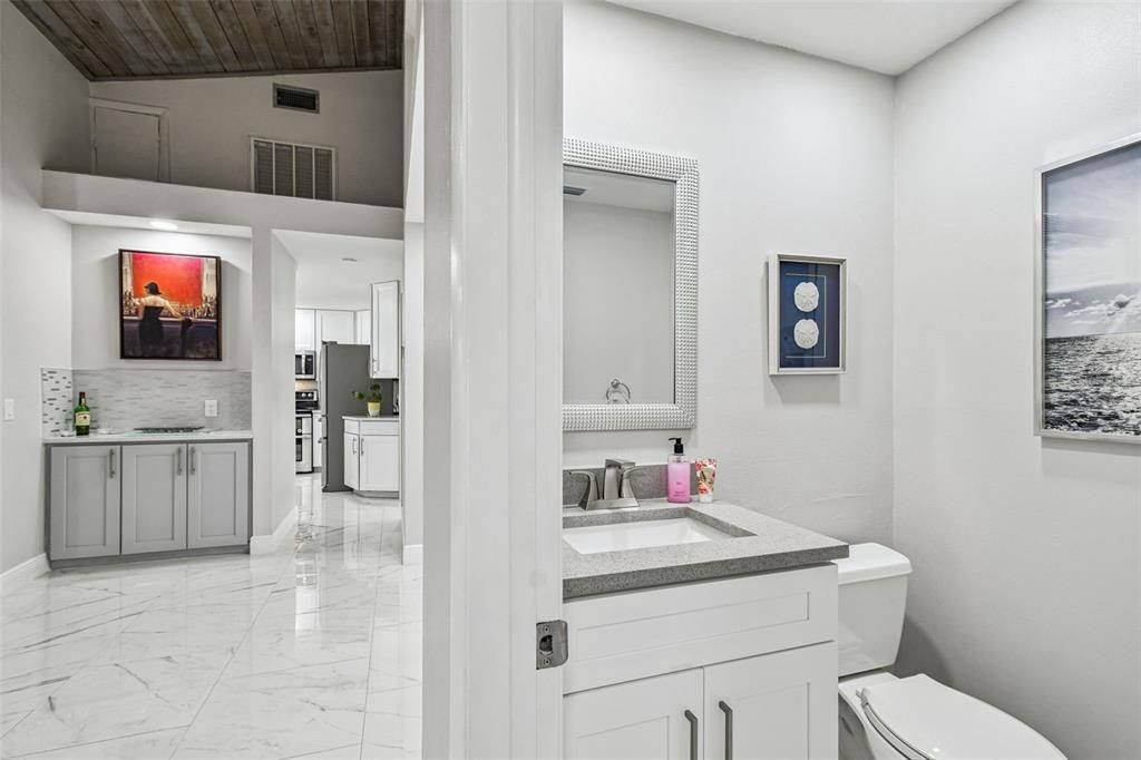 Bathroom, Interior, Marble