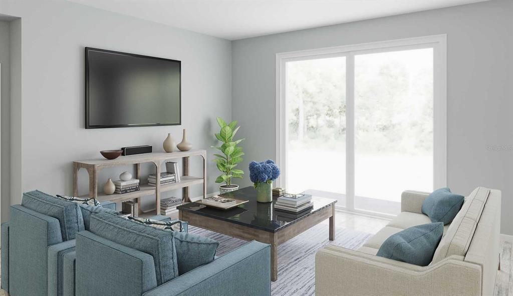 Interior, Living room